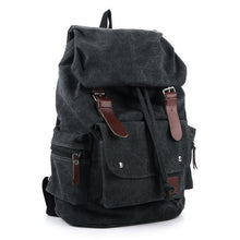 London Vintage Canvas Backpack