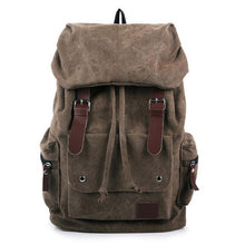 London Vintage Canvas Backpack