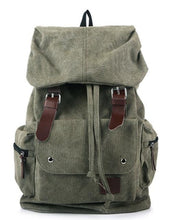 London Vintage Canvas Backpack