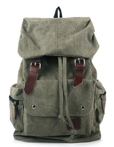 London Vintage Canvas Backpack