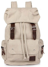 London Vintage Canvas Backpack