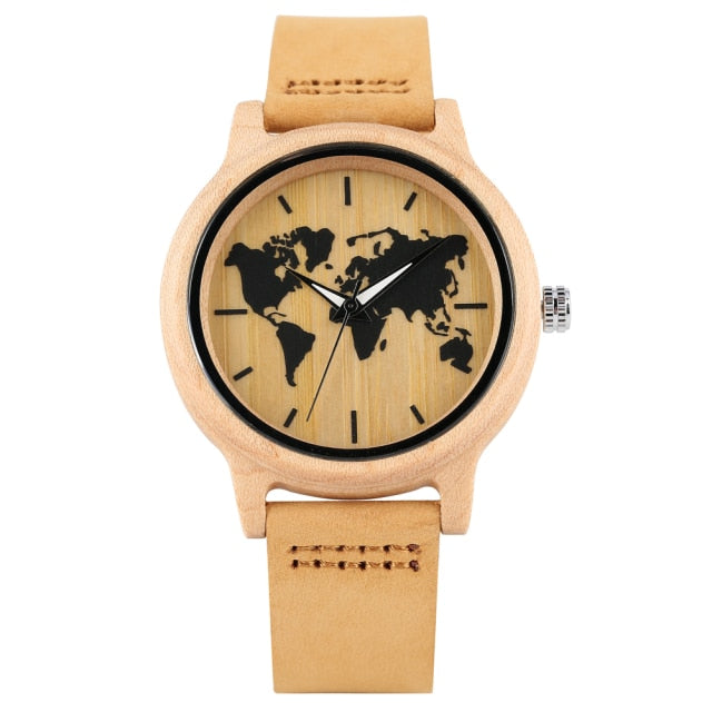 Tokyo Bamboo Map Watch