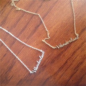 Wanderlust Dainty Travelers Necklace