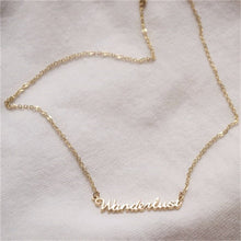 Wanderlust Dainty Travelers Necklace