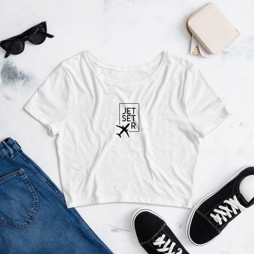 Jetsetr Women’s Crop Tee